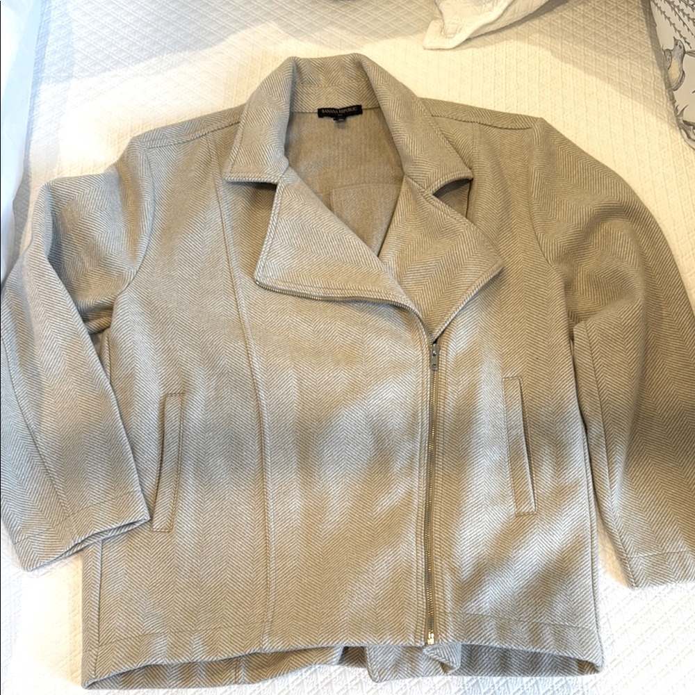 Banana Republic women’s motorcycle jacket